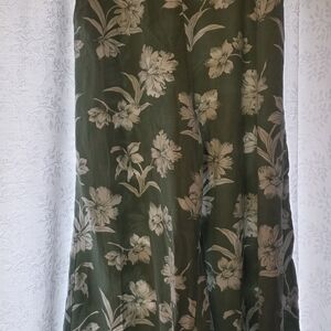 Japna Green Floral Pants